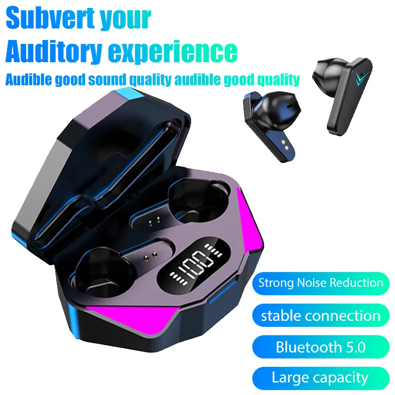 New-X15-TWS-Earphones-Bluetooth-Wireless-Headphones-65ms-Low-Latency-Earbuds-Esport-Gaming-Headset-Gamer-Earphone-1