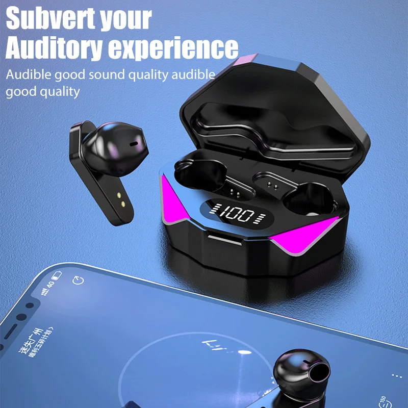 New-X15-TWS-Earphones-Bluetooth-Wireless-Headphones-65ms-Low-Latency-Earbuds-Esport-Gaming-Headset-Gamer-Earphone-5